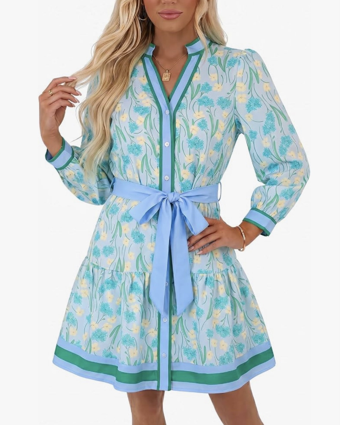 Summer dress - so many cute prints and looks like a pricier designer! Would work in early fall and could easily be dressed up. 


#datenightoutfit #summerweddingguest #weddingguestdress #amazon #designerdupe #lookalike #floraldress #vacationoutfit

#LTKU #LTKOver40 #LTKWedding
