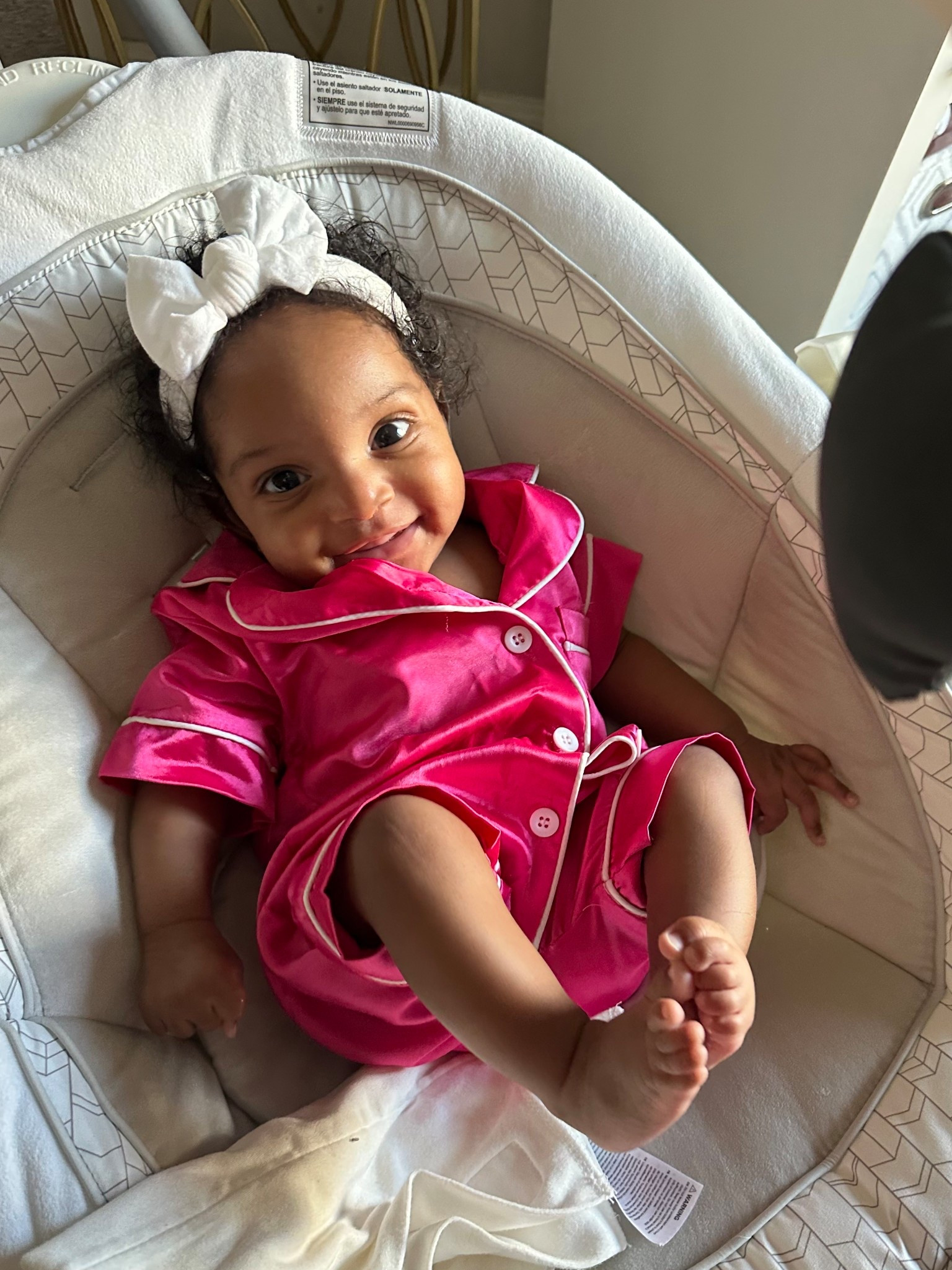 Satin Onesie. So adorable and easy to button!🎀

#LTKKids #LTKBaby