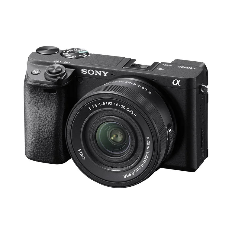 Sony Alpha a6400 Mirrorless Camera with E PZ 16-50mm f/3.5-5.6 OSS II Lens, Black (International ... | Walmart (US)