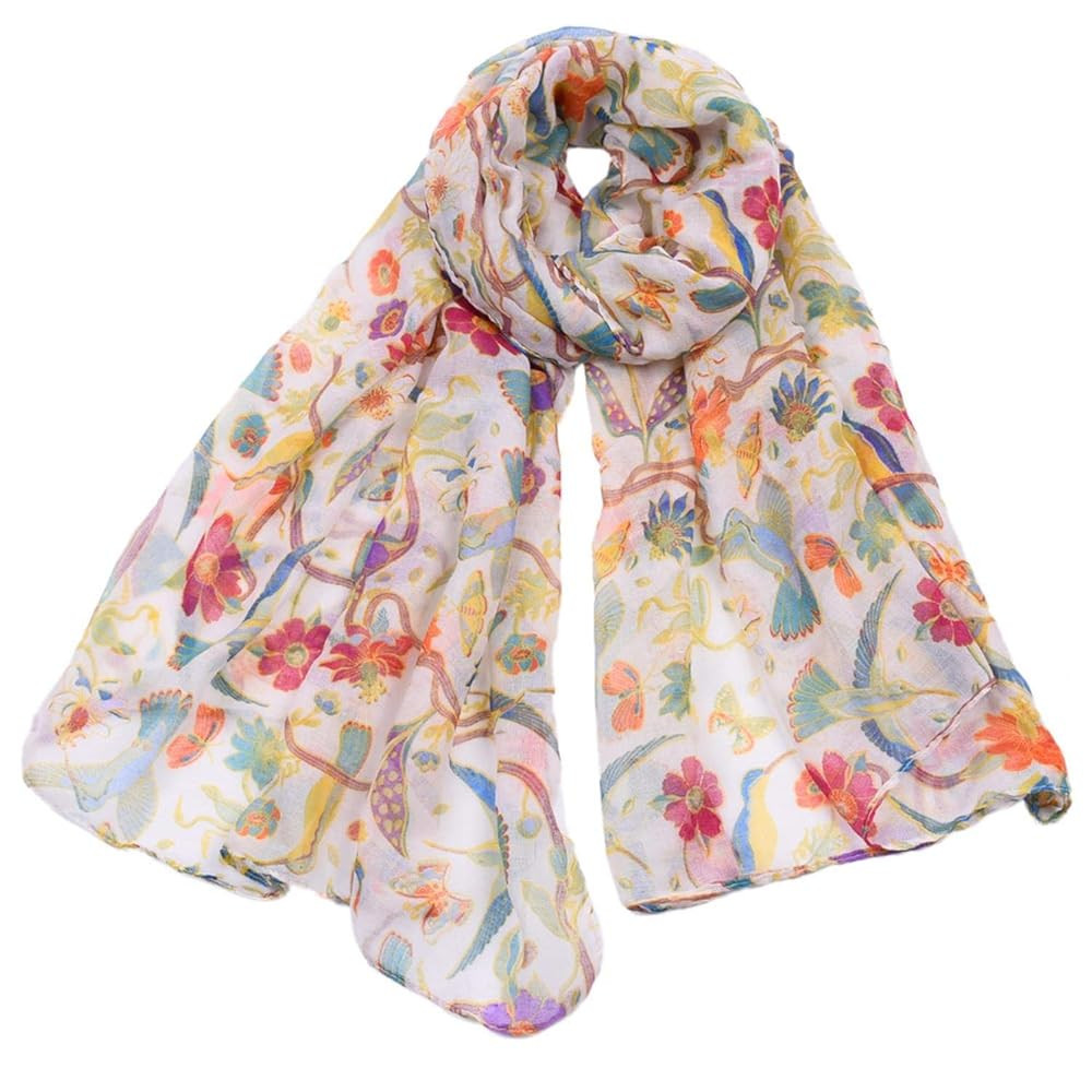 woogwin Women's Cotton Scarves Lady Light Soft Fashion Solid Scarf Wrap Shawl | Amazon (US)