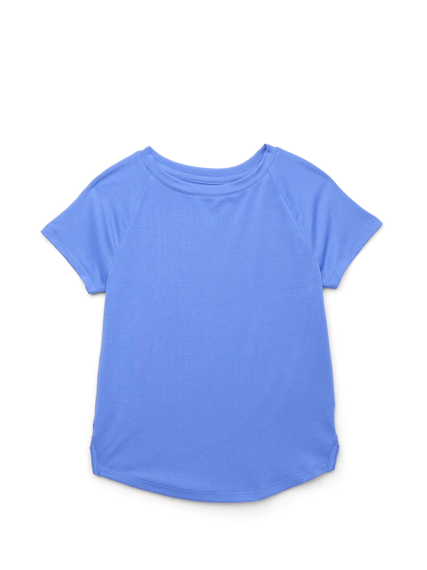 Athletic Works Girls Active Tee with Short Sleeves, Sizes 4-18 & Plus - Walmart.com | Walmart (US)