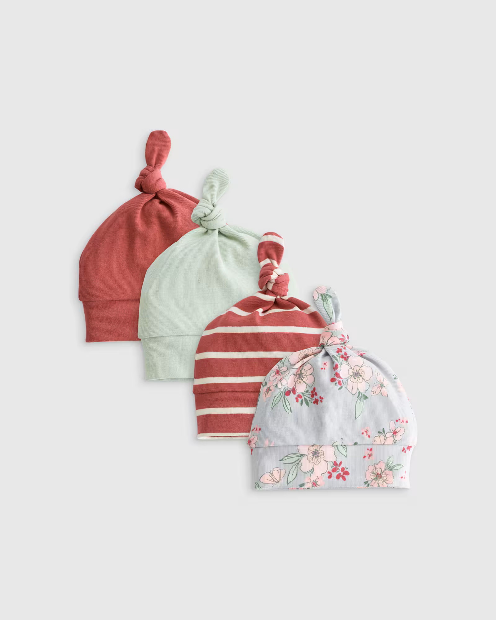 100% Organic Cotton Hat 4-Pack - Baby Girl | Quince