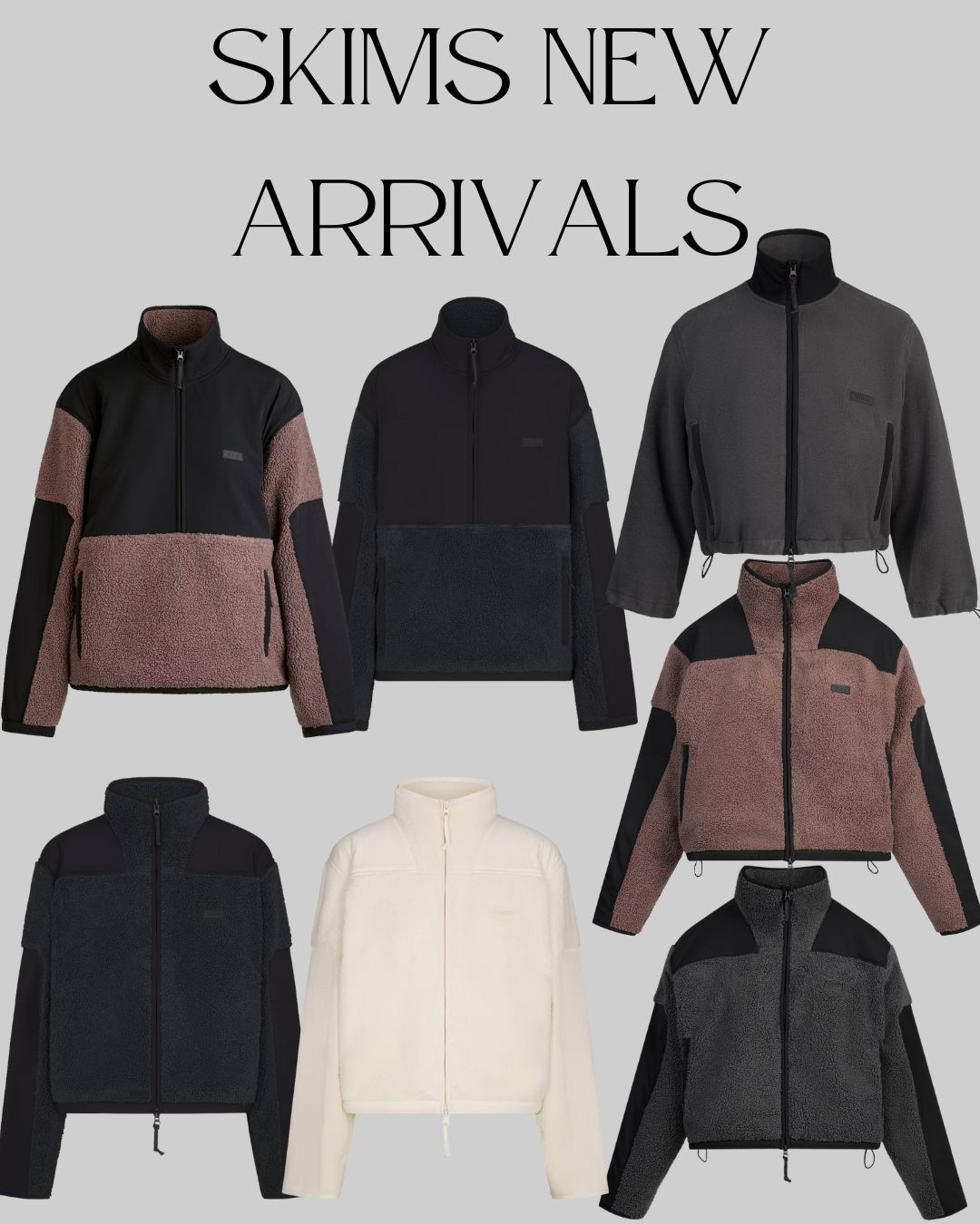 Skims new fleece arrivals! 

#LTKStyleTip #LTKSeasonal #LTKU