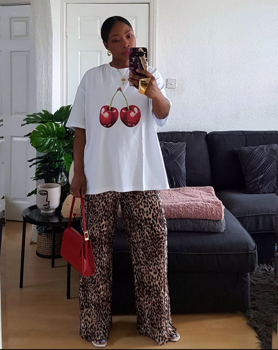 Leopard is in and I’m loving the trend 🐆🍒