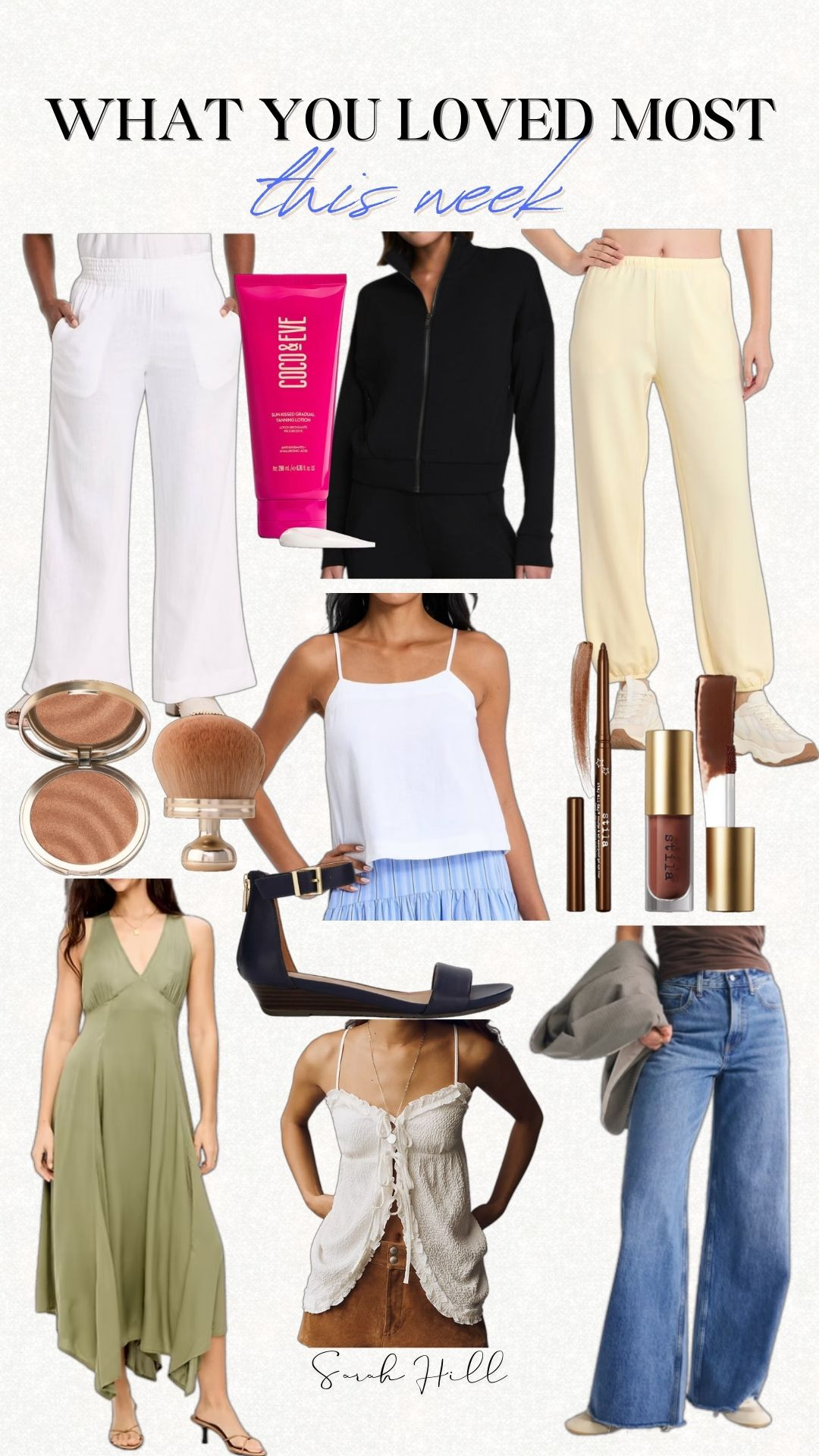 What you loved most this week!  

 