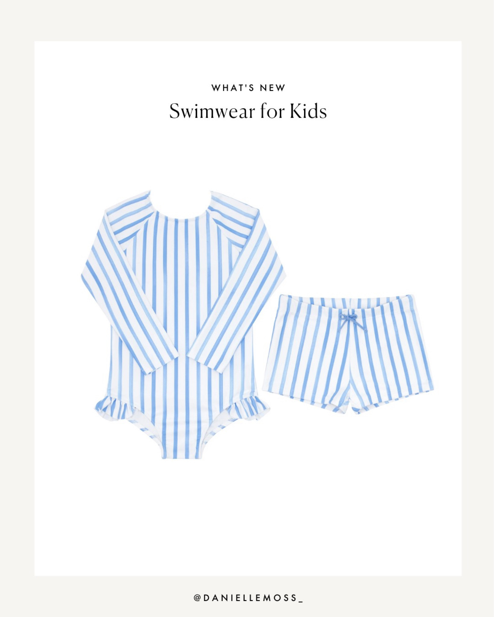 I couldn’t resist…had to get these swimsuits for my girls and their new baby brother. Minnow sells our fast so if you love the print, I’d snag it sooner than later. Blue and white stripes forever 💙

#LTKkids #LTKbaby #LTKSeasonal