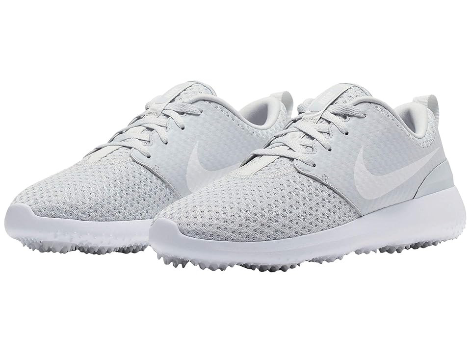 Nike Golf Roshe G (Pure Platinum/Metallic White/White) Women's Golf Shoes | Zappos