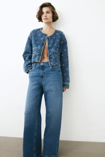 Wide High Jeans | H&M (US + CA)