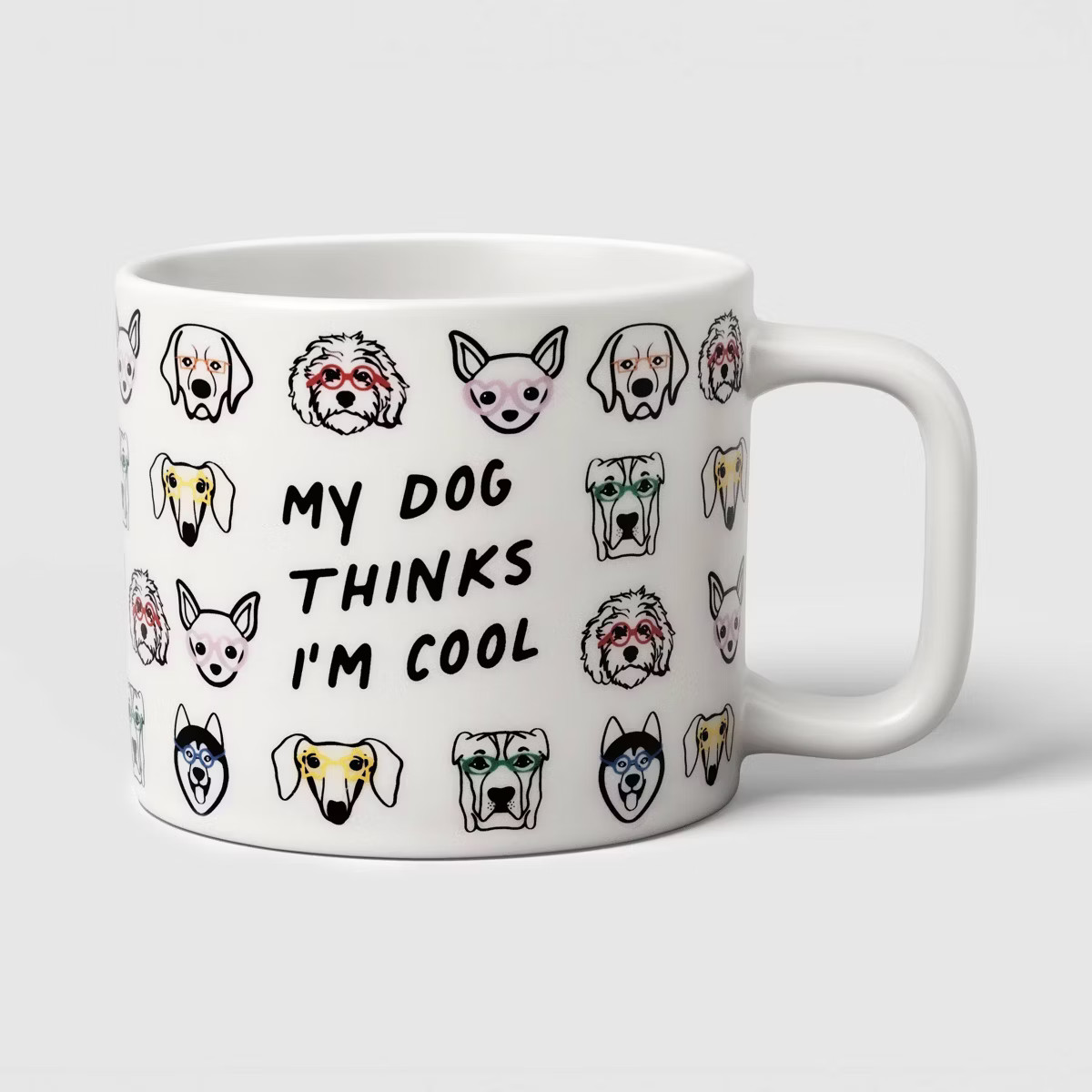 16oz My Dog Thinks I'm Cool Peek-a-Boo Mug | Target