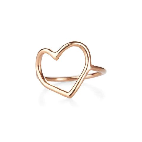 Gold Love Heart Ring | Chupi | Chupi