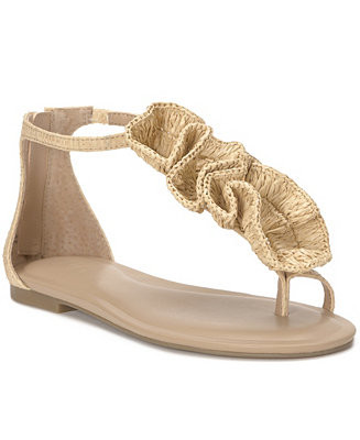 I.N.C. International Concepts Women's Halica Flat Sandals, Macy's Exclusive - Macy's | Macy's