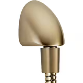 Delta Traditional Gold 1/2 in. Wall Elbow in Champagne Bronze for Handshowers 50560-CZ - The Home... | The Home Depot
