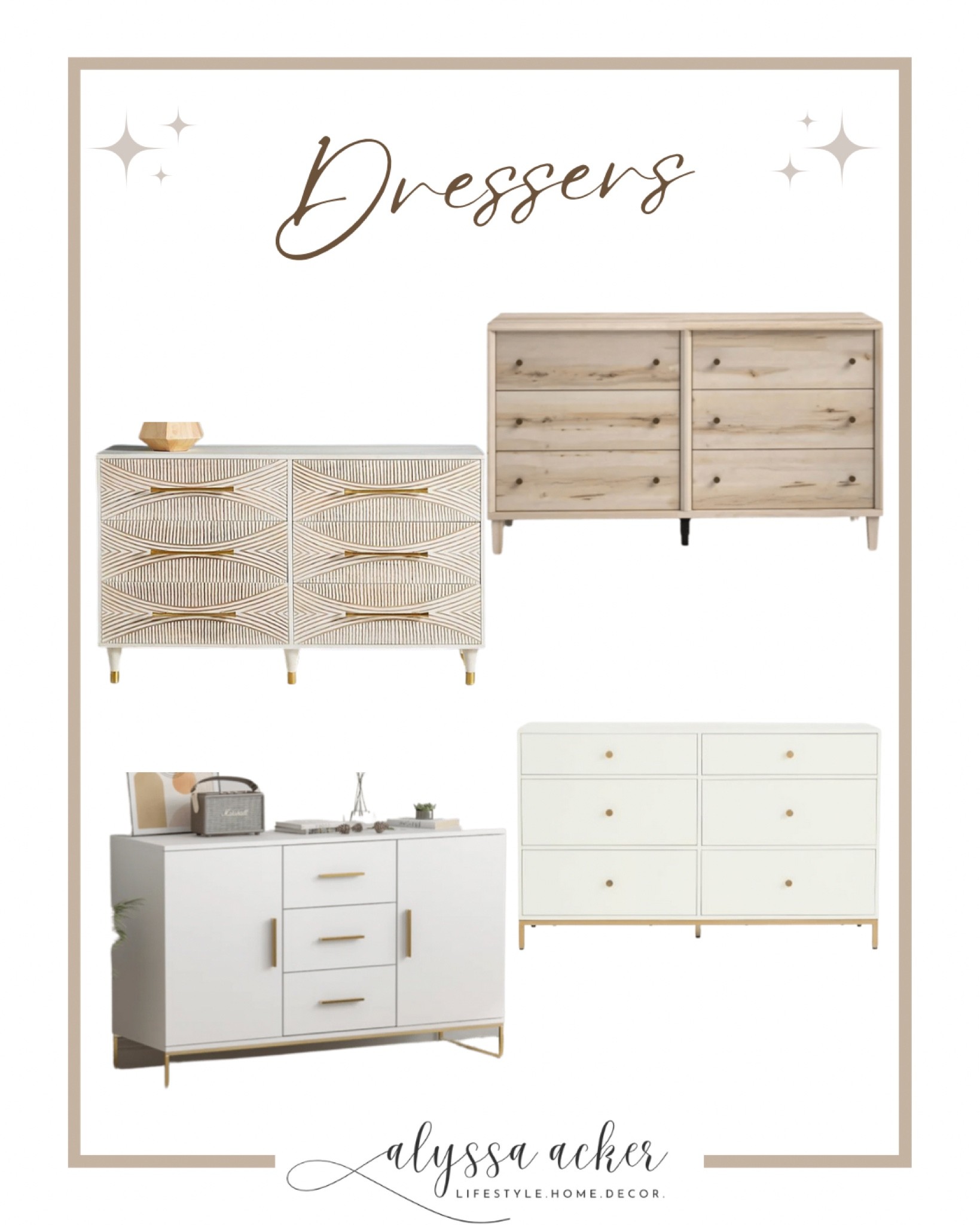 Stunning neutral storage dressers!

#LTKstyletip #LTKhome