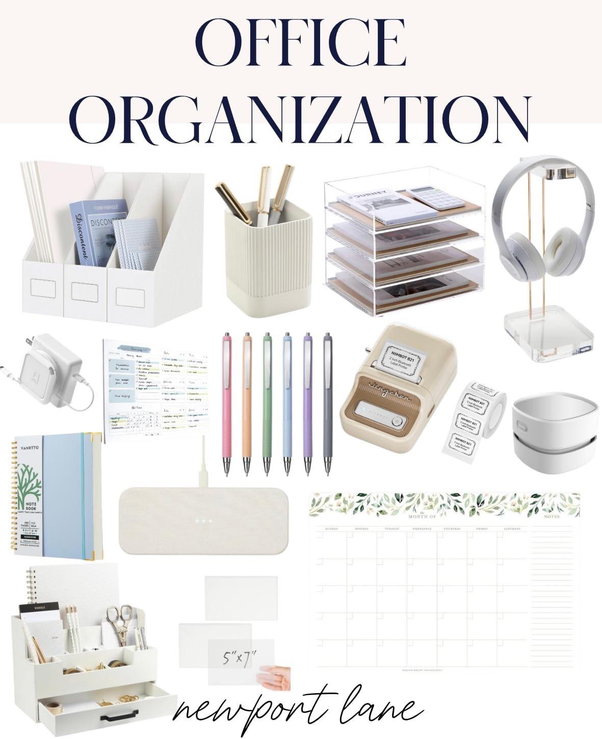 Whether you're working from home or from the office, it's time to get your workspace ready for the new year and for everything with these aesthetic organizers! 

home office, decor inspo, desk reset, workspace inspo, organized life, productivity hacks, declutter 2026, affordable finds

#LTKFindsUnder50 #LTKHome #LTKSeasonal