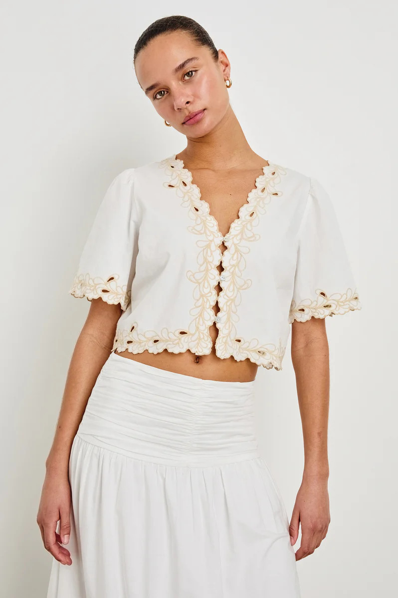 CATALUNA TOP - WHITE | Rails