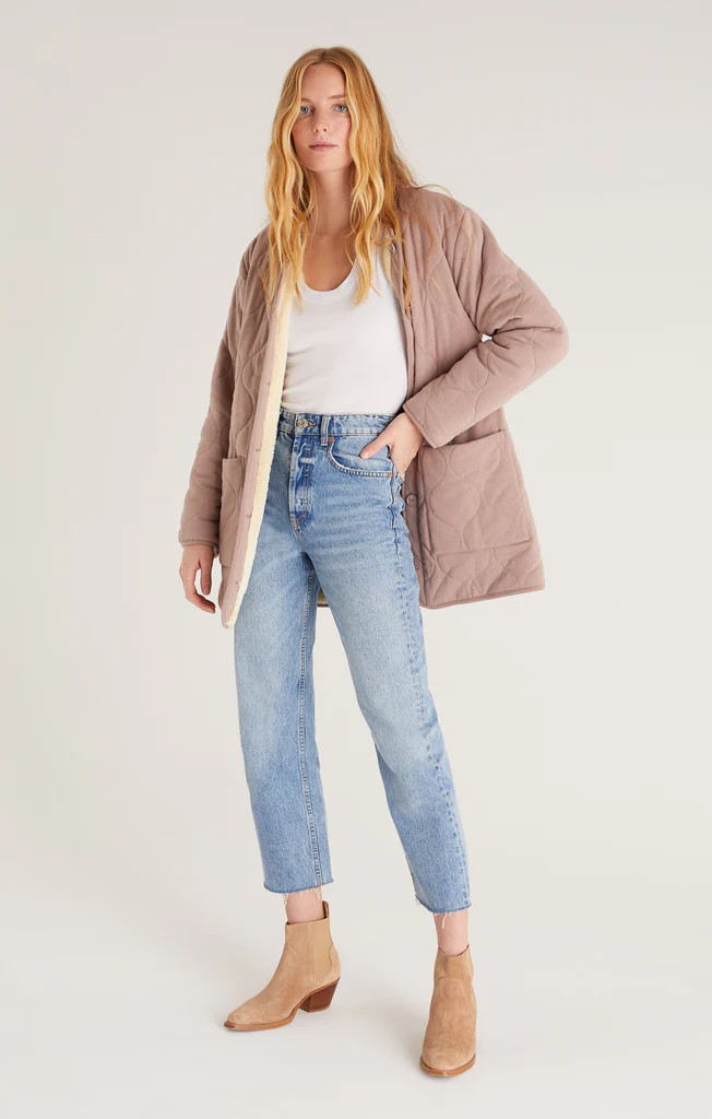 Rana Quilted Reversible Sherpa Jacket | Z Supply