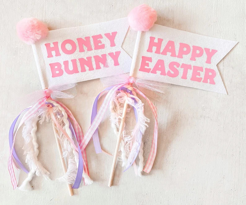 Easter Pennant Flag - Etsy | Etsy (US)