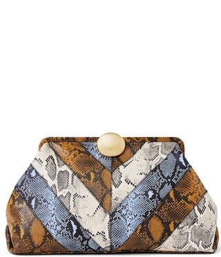 AIMEE Full Circle XL Novelty Snake Print Clutch - Snake Multi | Dillard's