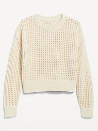 Open-Stitch Sweater for Women | Old Navy (US)