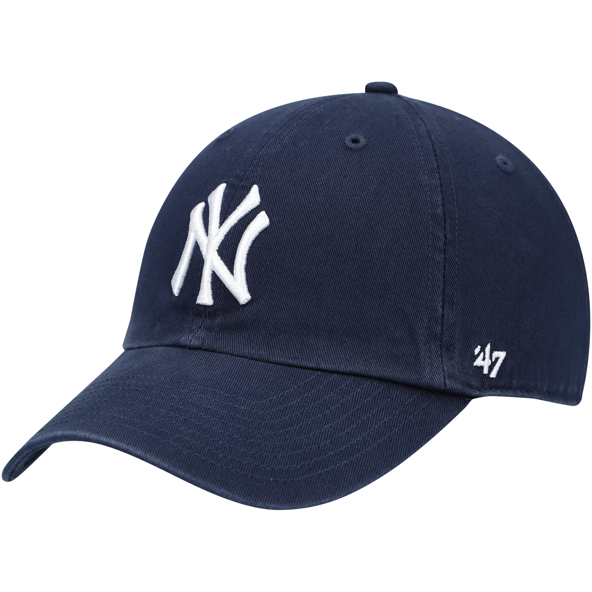 Men's '47 Navy New York Yankees Clean Up Adjustable Hat | Fanatics
