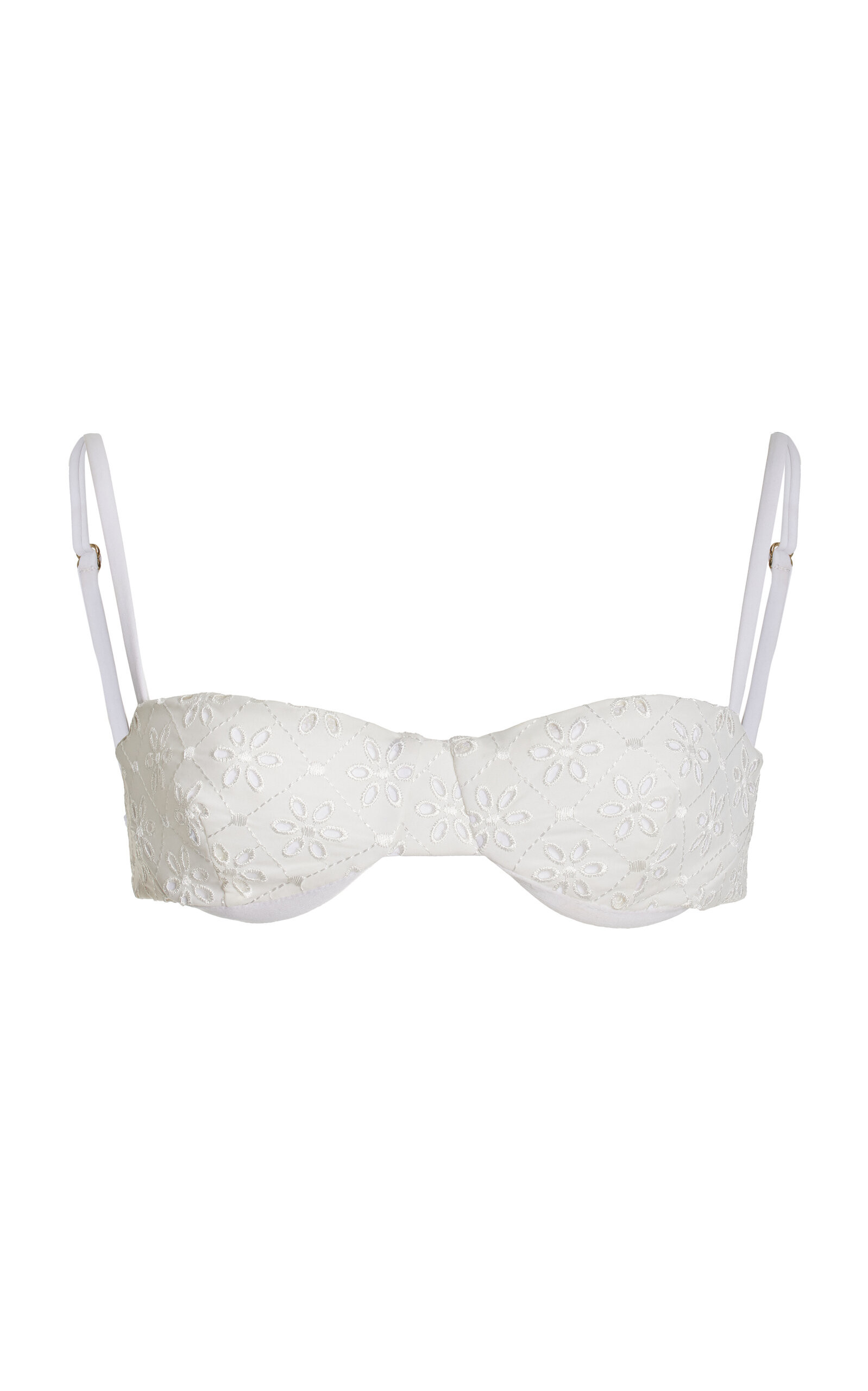Exclusive Ingrid Broderie Anglaise Balconette Bikini Top | Moda Operandi (Global)