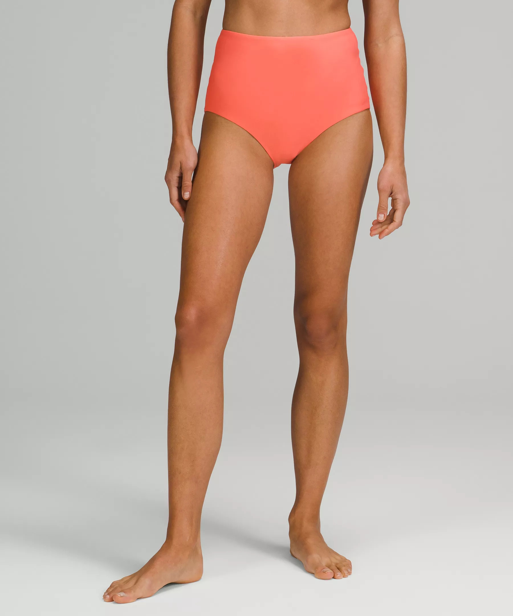 Waterside High-Waist Swim Bottom Medium Bum Coverage Online Only | Lululemon (US)