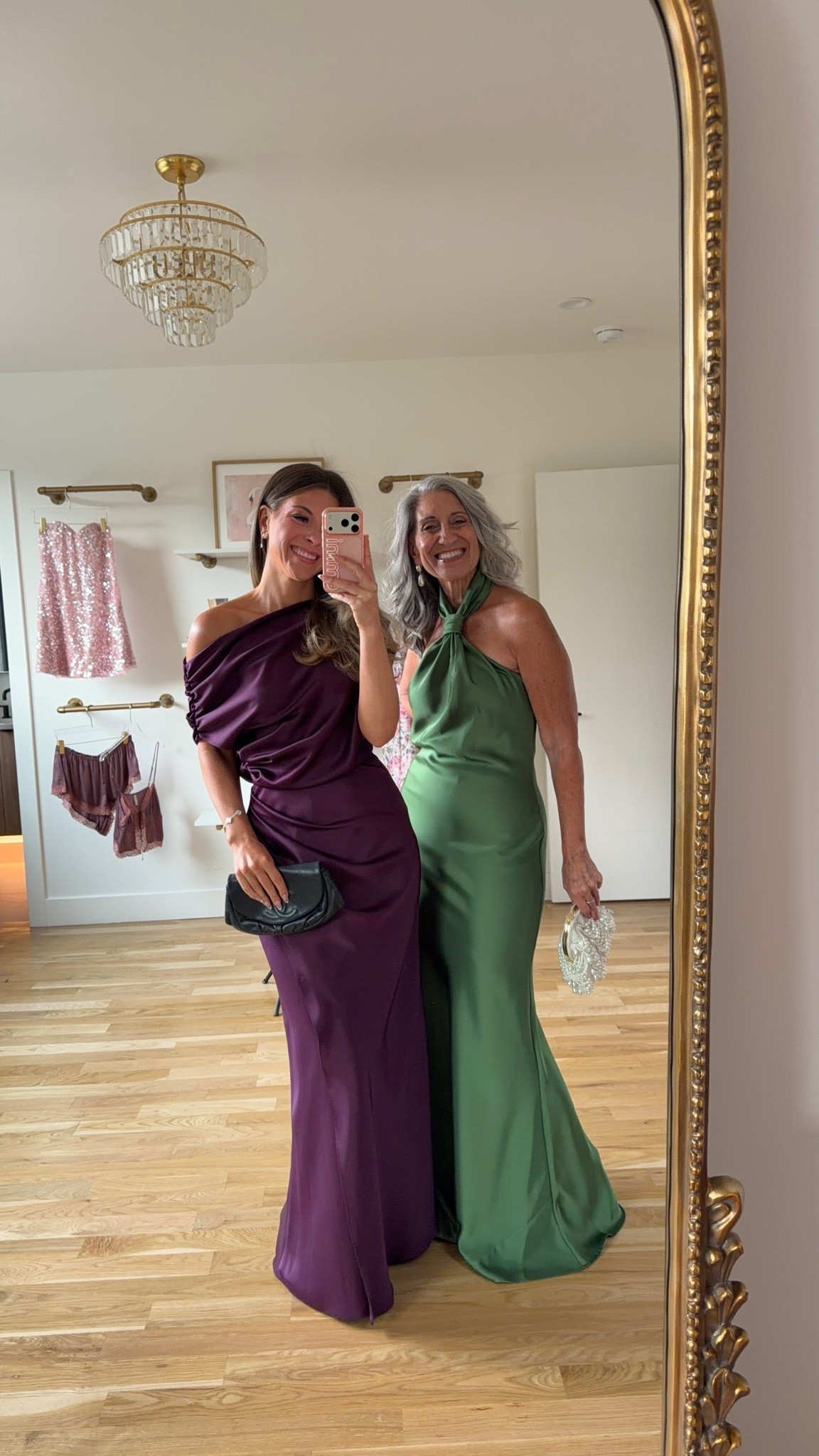 plum satin one-shoulder with draped ruching, emerald satin halter with a tie neckline betsy & adam wedding guest dresses ✨💍

electric picks: emerson20 

I’m 5’4” & am wearing my usual size smalls/2 

mom is 5'4" and typically wears a medium/6

fall wedding guest dresses, wedding guest dresses, cocktail dresses, semi-formal dresses, black tie wedding guest dresses, destination wedding guest dresses, garden party dresses, wedding guest outfit ideas

#LTKgrwm #LTKSeasonal #LTKWedding