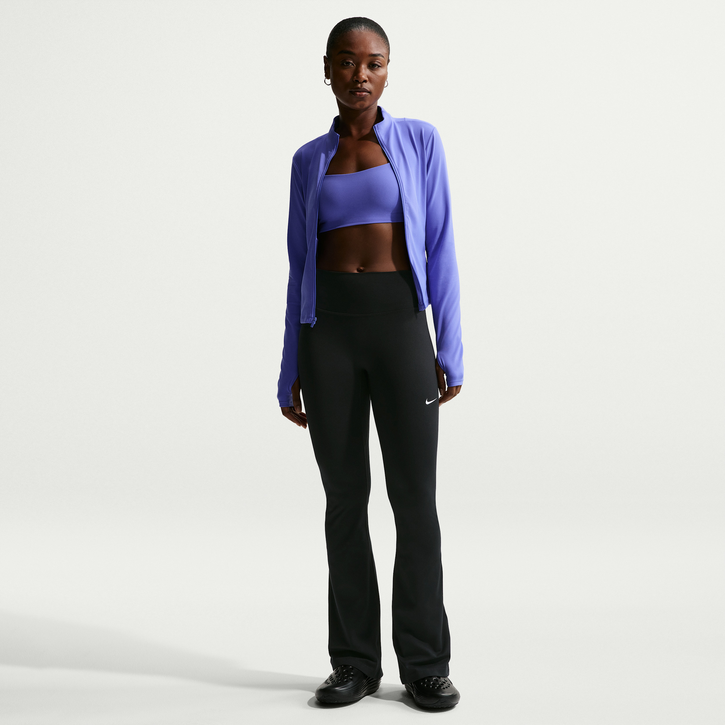 Nike Women's One High-Waisted Flared Leggings in Black | IB9135-010 | Nike (US)