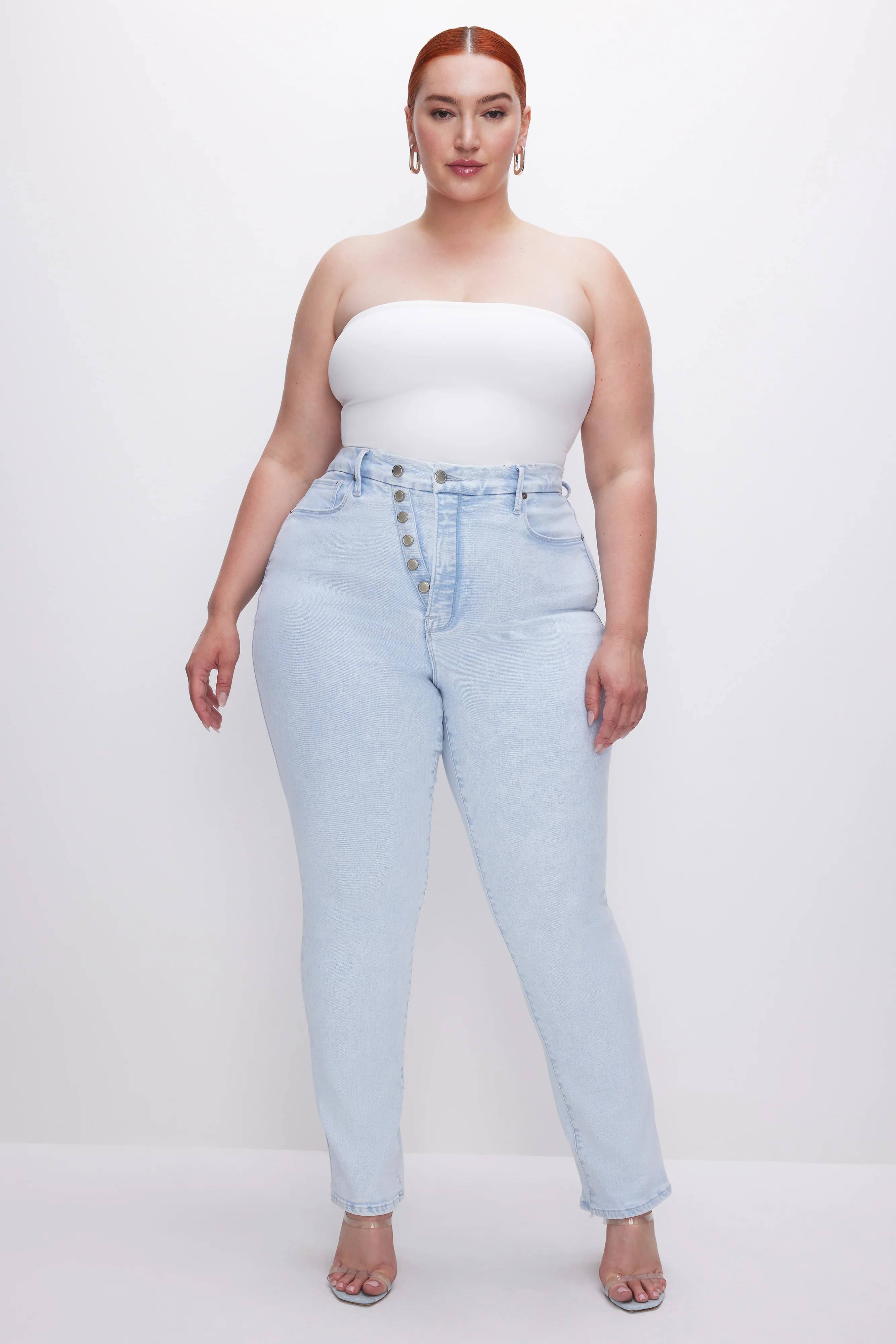 SCUBA TUBE BODYSUIT | WHITE001 - GOOD AMERICAN | Good American