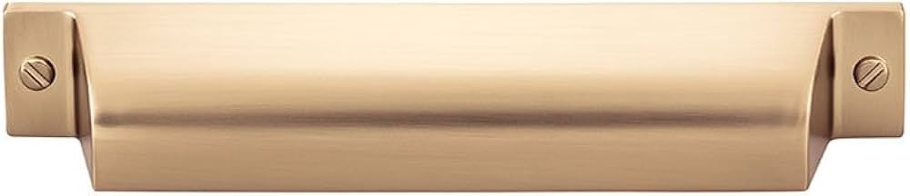 Top Knobs - TK774HB - Channing Cup Pull 5" - Honey Bronze - Barrington Collection | Amazon (US)
