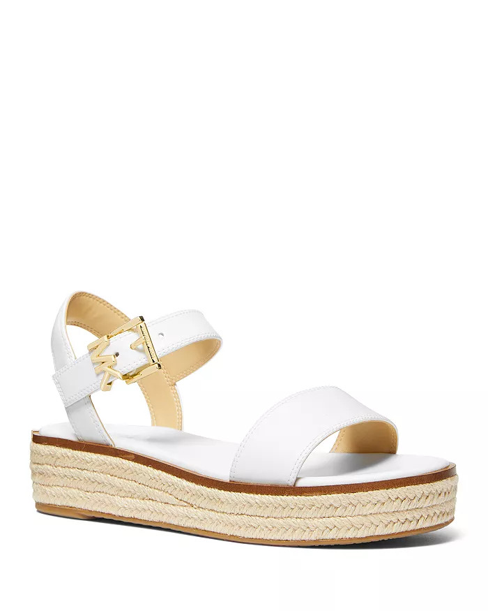 Women's Richie Logo Buckle Espadrille Platform Sandals | Bloomingdale's (US)
