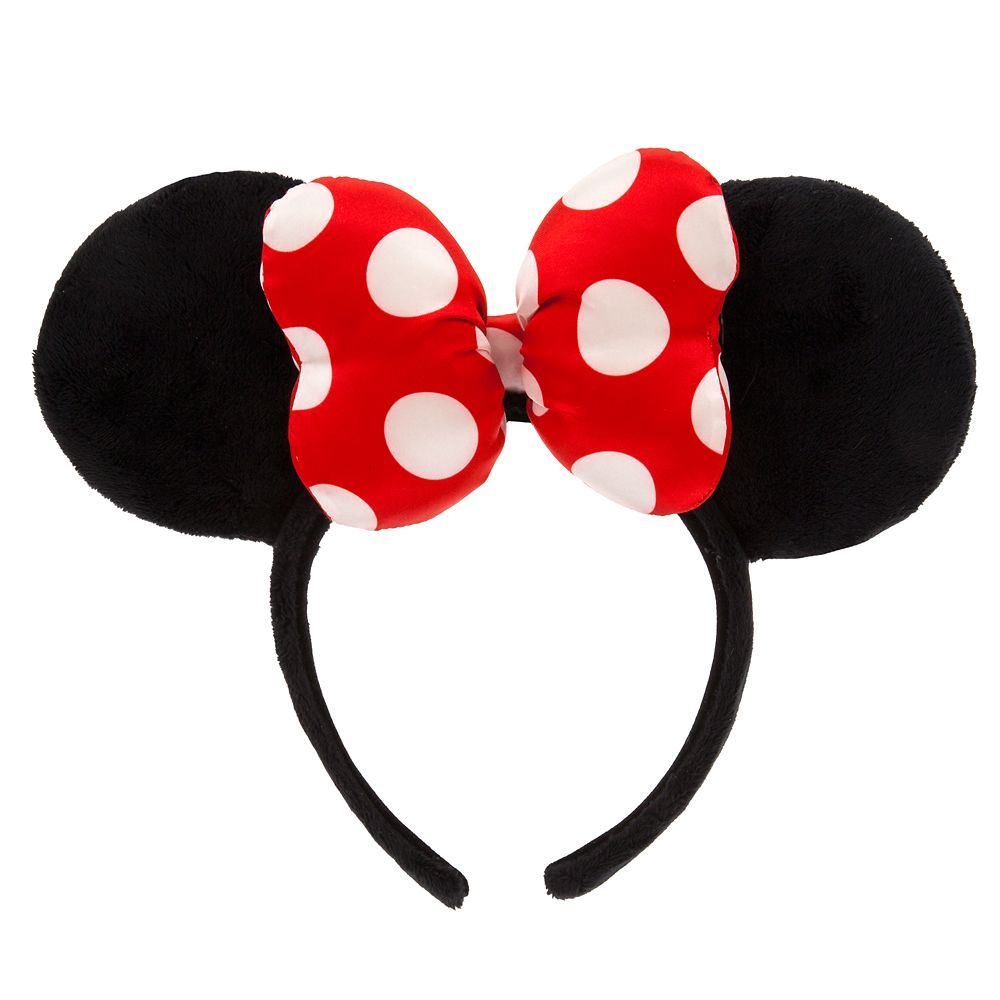 Minnie Mouse Polka Dot Bow Ear Headband for Adults | Disney Store