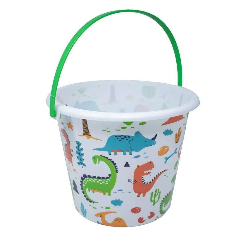 Way To Celebrate White Dino Jumbo Bucket - Plastic Easter Bucket | Walmart (US)