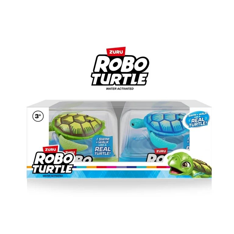Robo Alive Turtle 2 Pack by Zuru Electronic Pet Action Figure | Walmart (US)