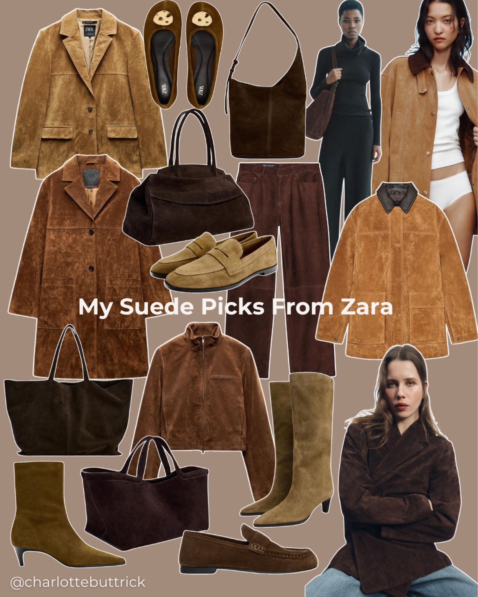 ZARA TRENDING: SUEDE SPRING 2025 ✨  

Zara jacket, Zara shoes, Zara bag, suede jacket, suede boots, suede blazer, suede bag, brown suede 
#LTKspring 

#LTKeurope #LTKFashionMonth