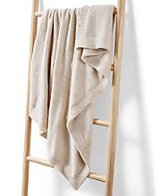 Superior Boho Knit Jacquard Fleece Plush Fluffy Blanket - Macy's | Macy's