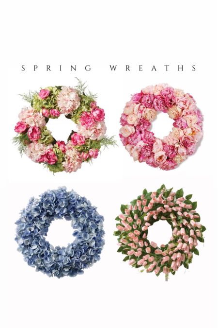 Spring and summer wreaths front porch decor summer refresh 

#LTKFindsUnder50 #LTKStyleTip #LTKHome