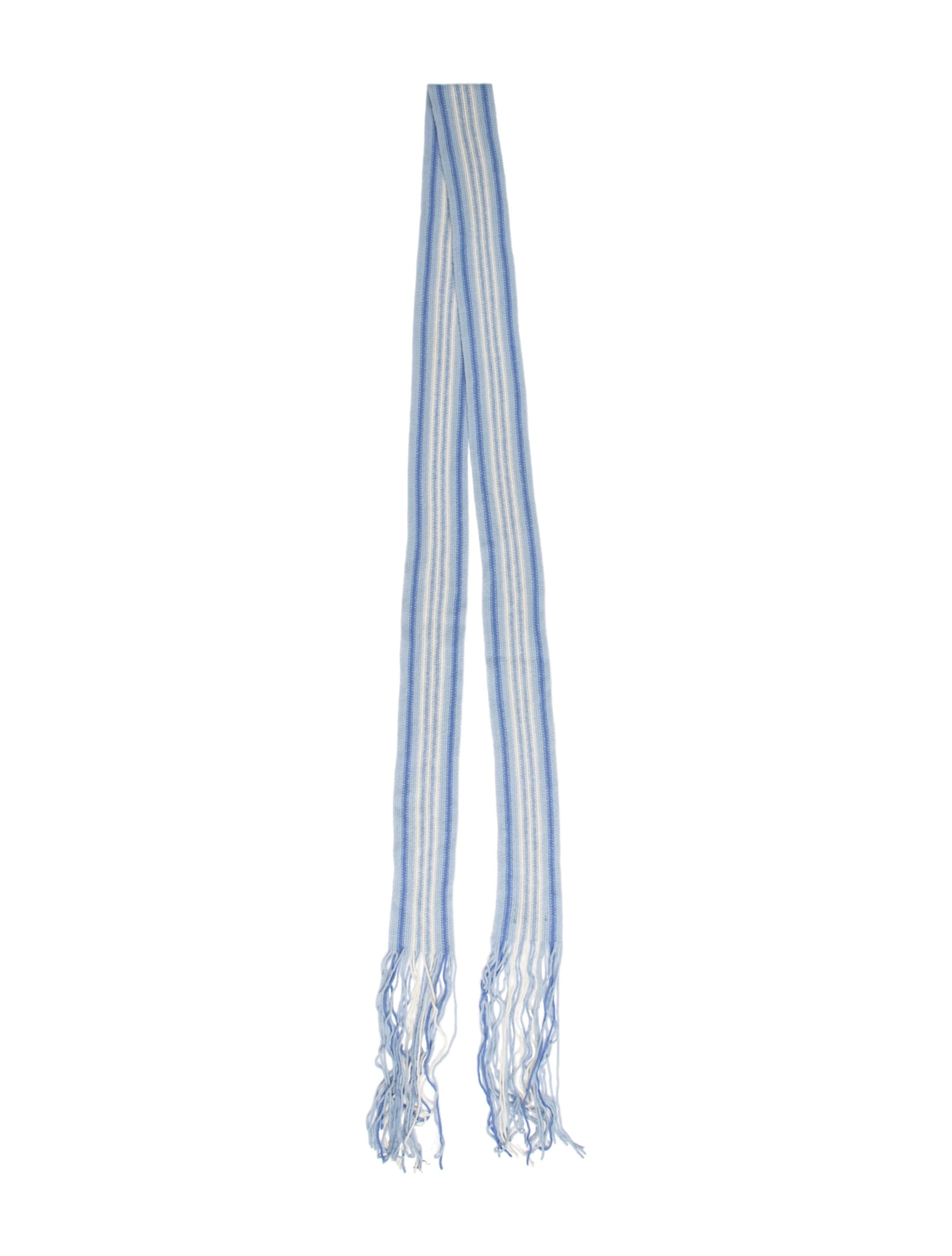 Lambswool Striped Scarf | The RealReal
