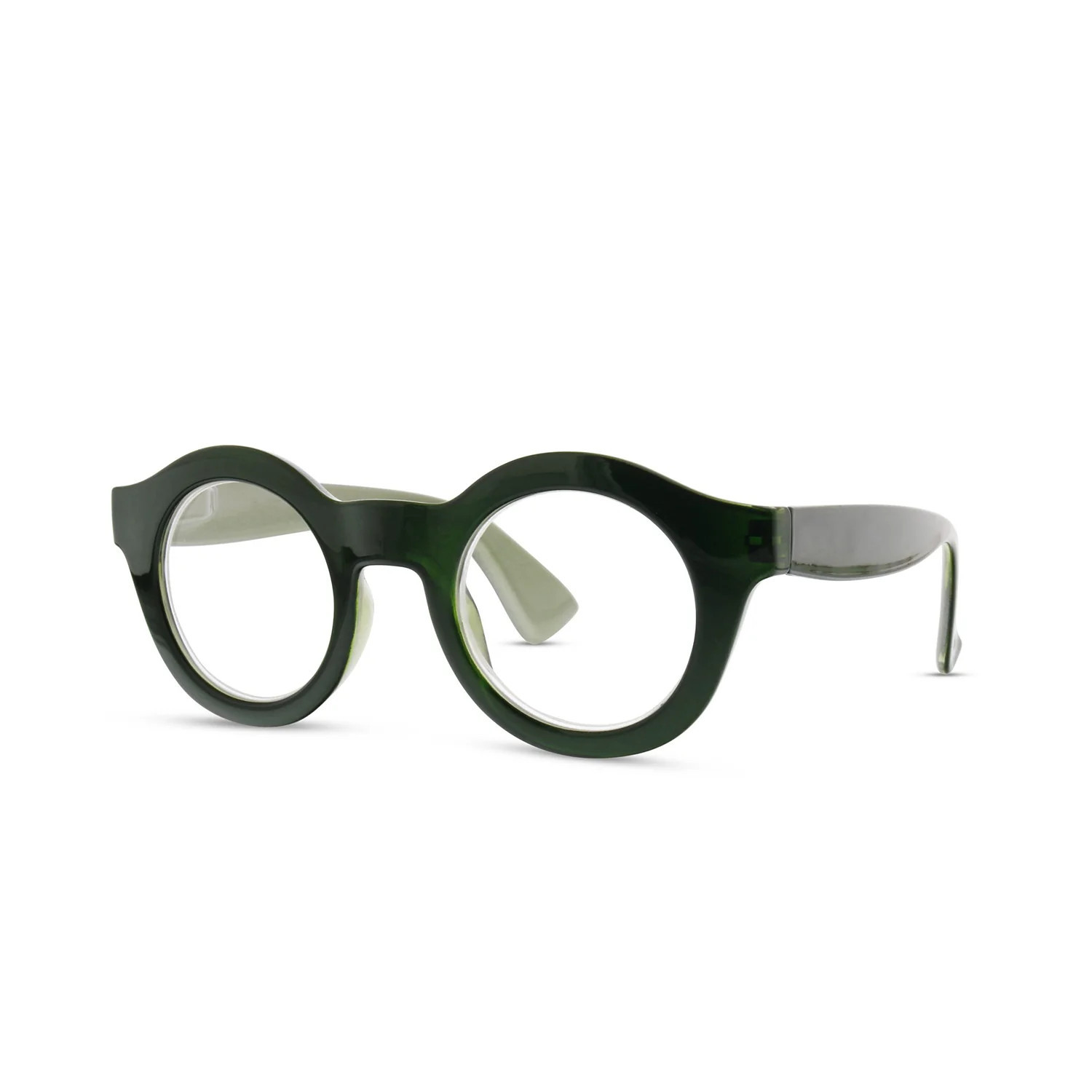 LOU LOU | Dark Forest Green / Light Metallic | Ryan Simkhai Eyeshop