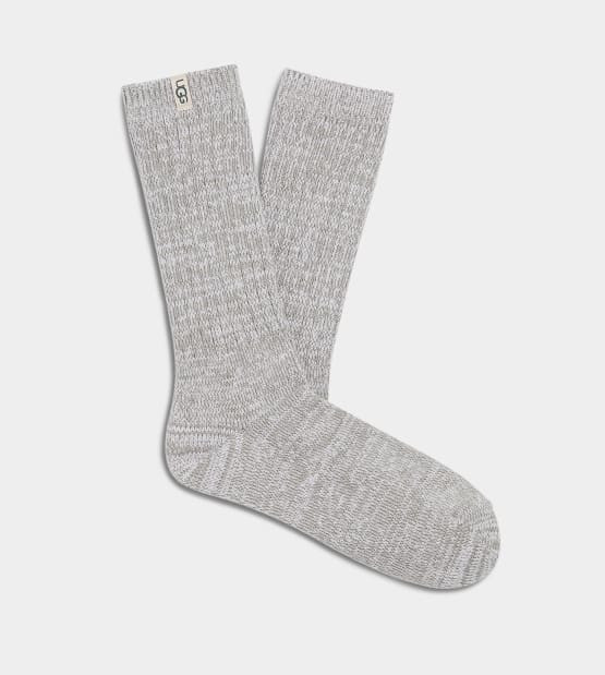 Rib Knit Slouchy Crew Sock | UGG (US)