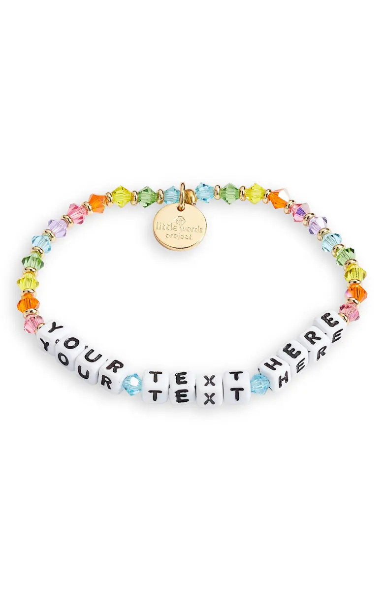 Little Words Project Custom Beaded Stretch Bracelet | Nordstrom | Nordstrom