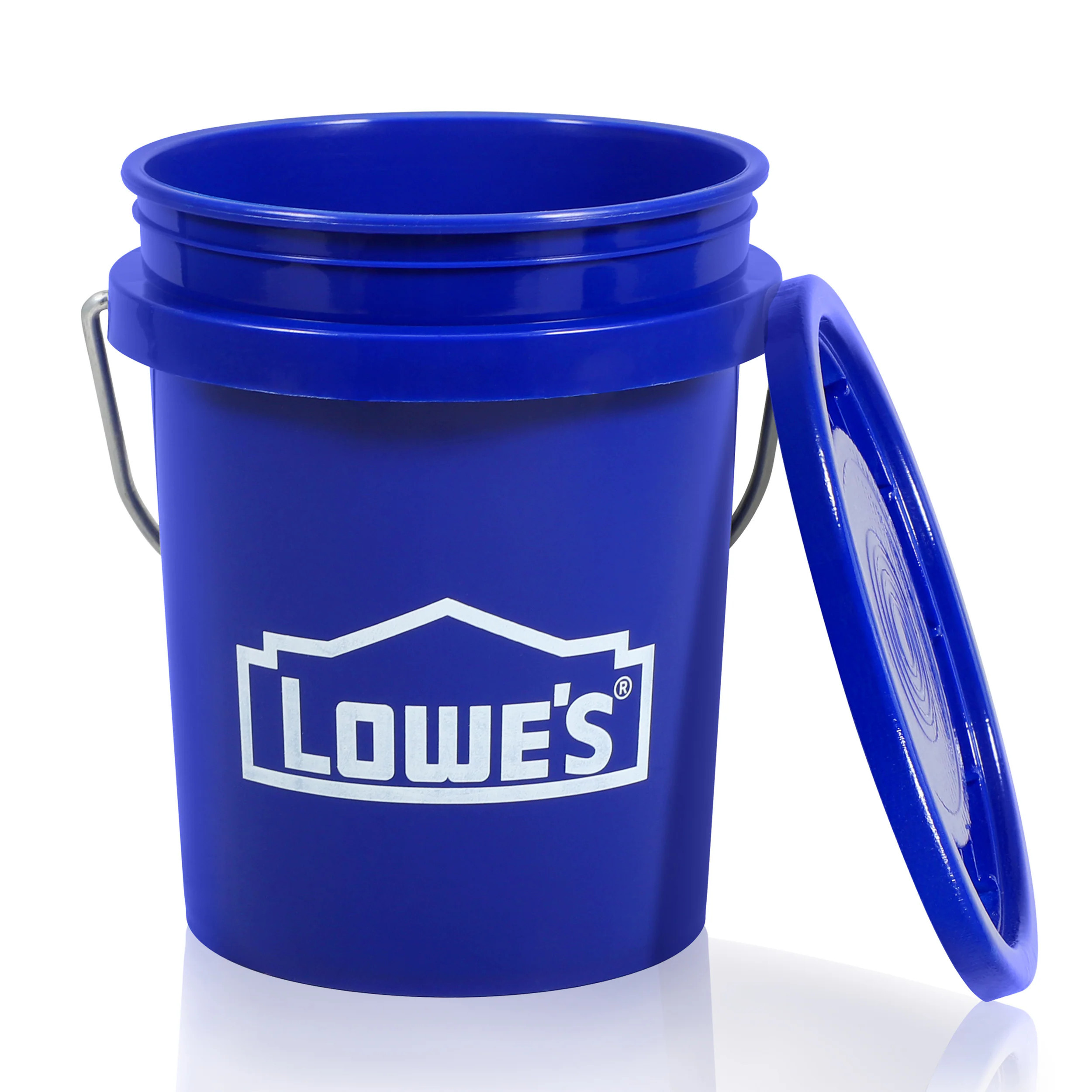 Lowe's 0.4-quart BPA-Free Food-Grade Polypropylene Mini bucket Lid(s) Included in Blue | JD-MPBLIDLWSFD | Lowe's