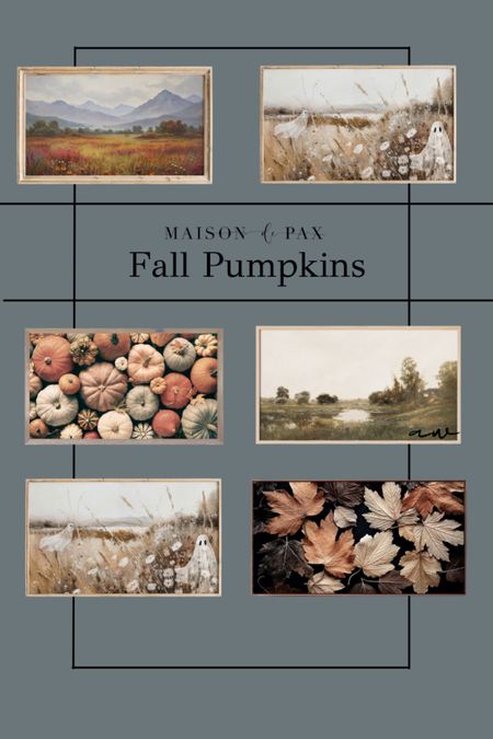 Add a little Fall splash to your Frame TV with these round up of Etsy downloads  

#LTKhome #LTKHoliday