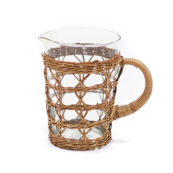 Rattan Cage Pitcher | The Avenue