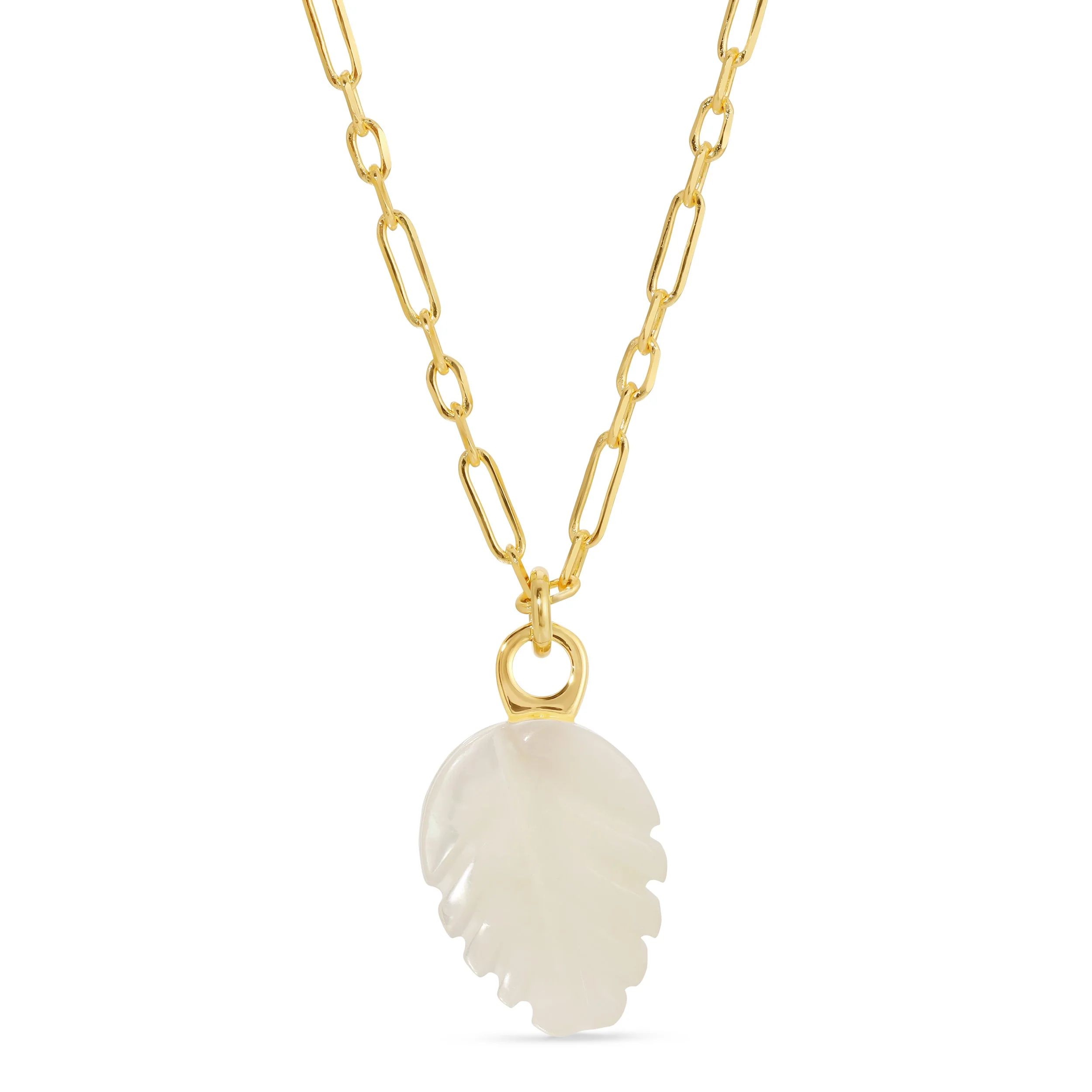Ivory Leaf Necklace | Meghan Bo Designs