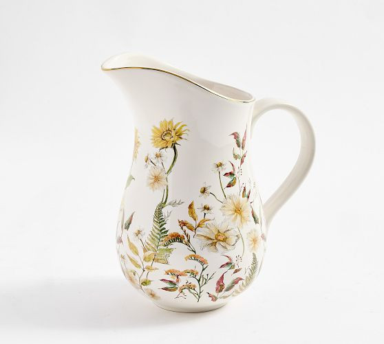 Bedford Harvest Stoneware Pitcher | Pottery Barn (US)
