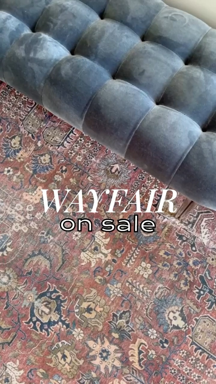 Last call for Wayday sale items! My favorites include the white square bathroom tile and my living room stools. Plus my Merlot loloi rug, boucle furniture, and some fantastic dupes! Interior design home finds that are vetted and approved. 

#LTKSaleAlert #LTKHome