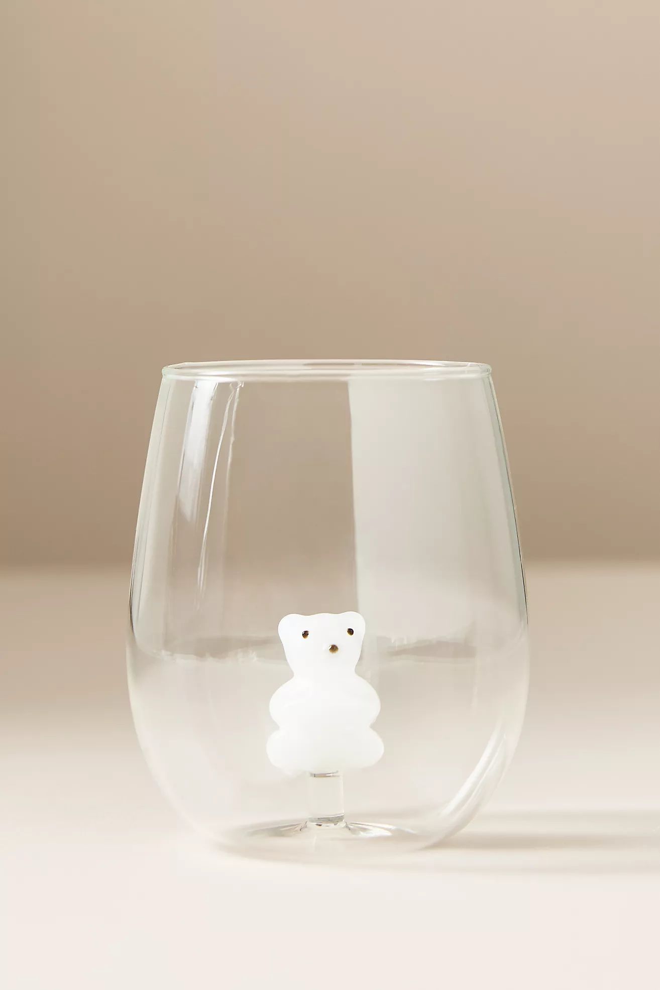 Jolly Icon Stemless Wine Glass | Anthropologie (US)