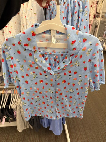 I'm just so obsessed with anything that has fruit motifs! I found these adorable berry pajamas & think these will definitely be a night time staple this spring🍓. accolade crew neck pullover, chocolate brown outfit, date night outfits, dark wash denim, silver hardware, analog hobbies, valentines outfit women, knits and shawls, valentines day outfit women, vacation outfits beach, target style, target pajamas, cozy night in 

 #LTKValentine #LTKootd #LTKHome