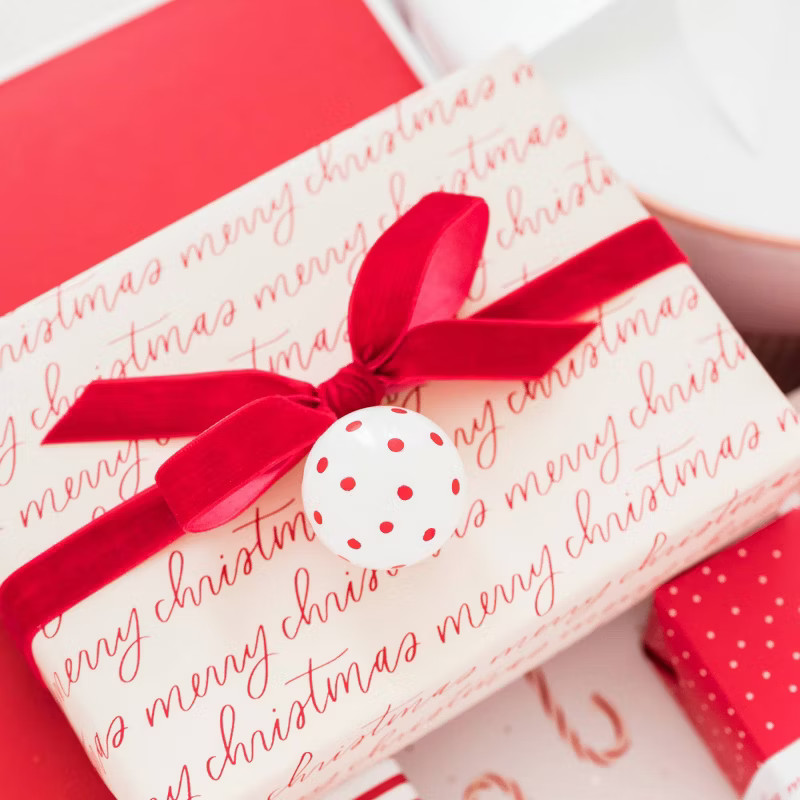 Large Square Box Solid Red with White Edge - Sugar Paper™ + Target | Target